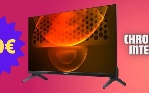 SVENDITA Amazon con TV Sharp a 170€ : Chromecast integrato