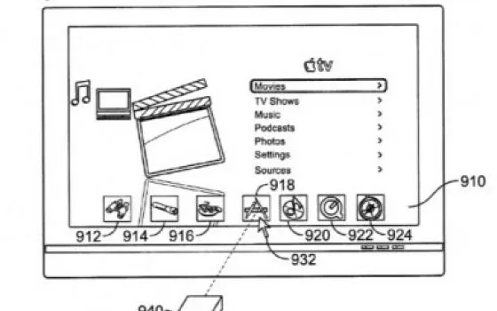 Apple brevetta un controller per Apple TV simile a quello Wii