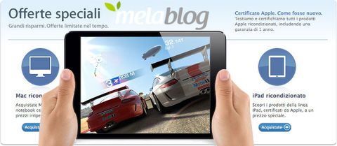 MacSconti su Melablog: gli iPad mini ricondizionati sullo Store italiano