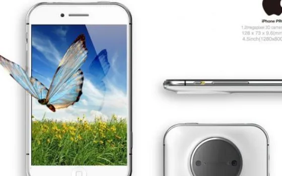 iPhone Pro: Un concept con fotocamera 3D e ottiche intercambiabili
