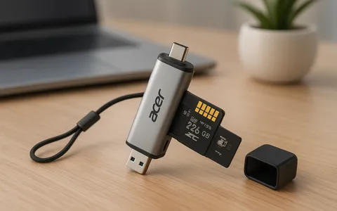 Trasferisci foto e video in un lampo: il lettore Acer 2in1 a soli 10,99€