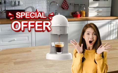 Alternativa alle capsule Nespresso: macchinetta del caffè ESE in promo!