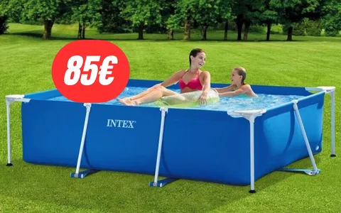 L'estate direttamente nel proprio giardino con la piscina Intex a soli 85€