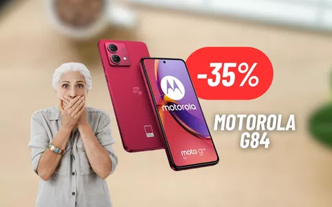 DISINTEGRATO IL COSTO del Motorola G84: 105€ risparmiati con l'offerta di eBay