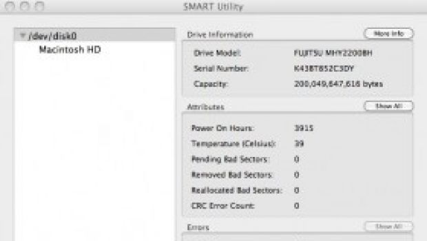 hard drive smart utility