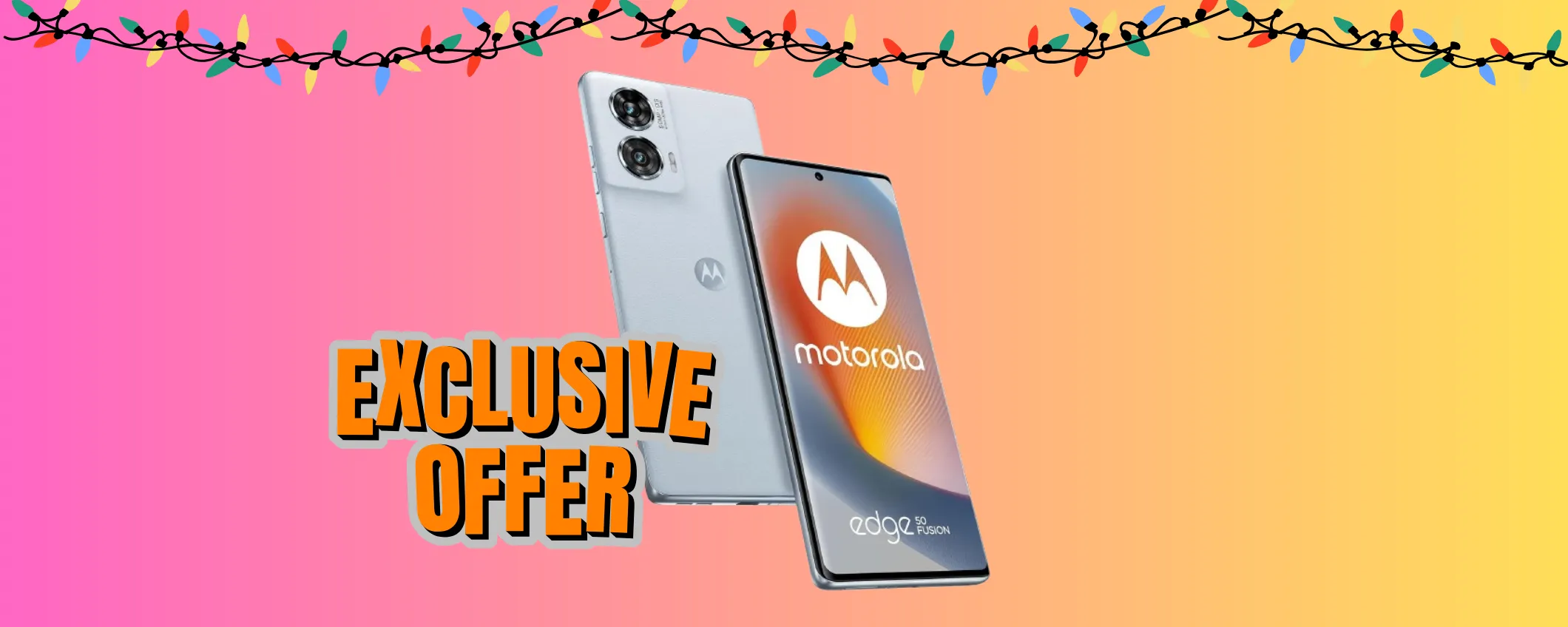 Motorola edge 50 fusion in svendita su Amazon: ultimissimi a disposizione