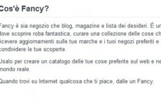 The Fancy: Apple pronta a comprare il rivale di Pinterest?