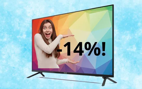 La Smart tv SHARP con Chromecast integrato grazie al BLACK FRIDAY la paghi solo 242 euro!
