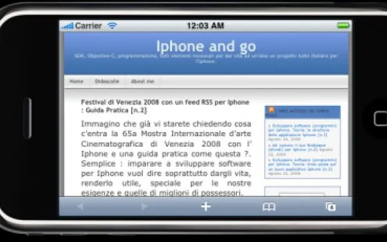 Iphone and go: come iniziare a sviluppare per iPhone