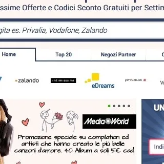 CupoNation: codici sconto per lo shopping online