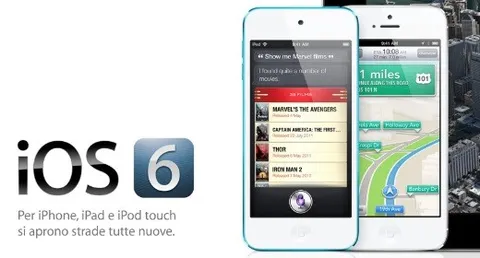 iOS 6 è già sul 15% dei dispositivi Apple