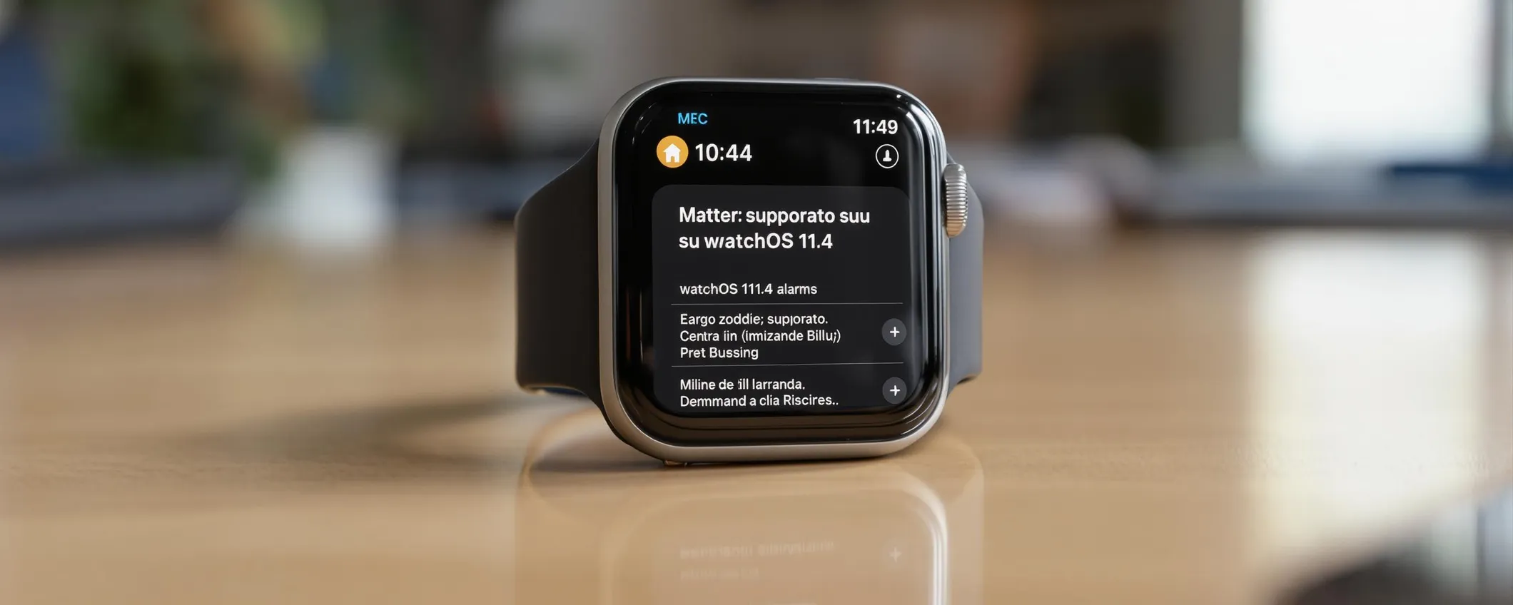 watchOS 11.4: alarmi più efficaci e supporto per Matter