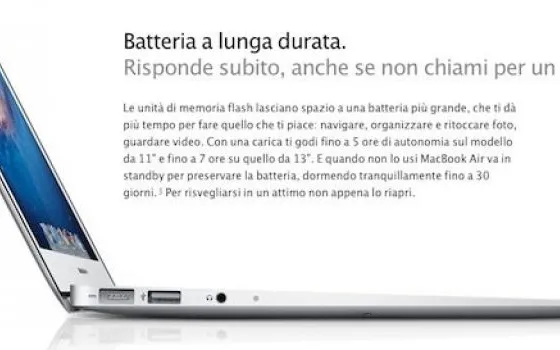 Apple al lavoro per migliorare la gestione energetica dei Mac