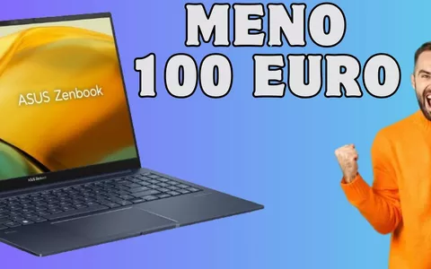 Asus Zenbook 15 OLED, la qualità si paga... MENO 100 euro!