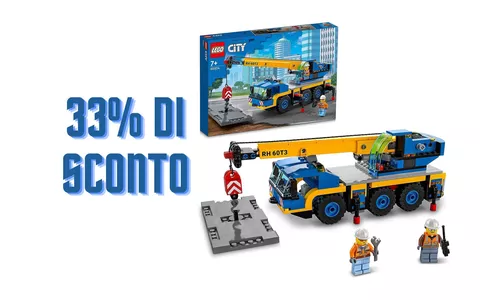 LEGO City: Camion Giocattolo al 33% di sconto su Amazon