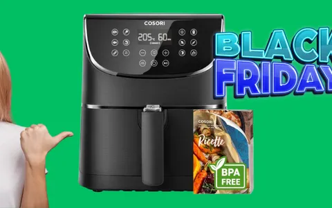 Svendita Black Friday: Friggitrice ad Aria COSORI a prezzo mai visto così basso