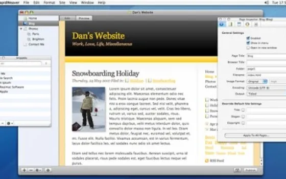 Arriva RapidWeaver 3.6