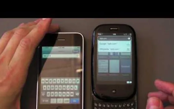 iPhone 3G S: 11% più veloce di Palm Pre