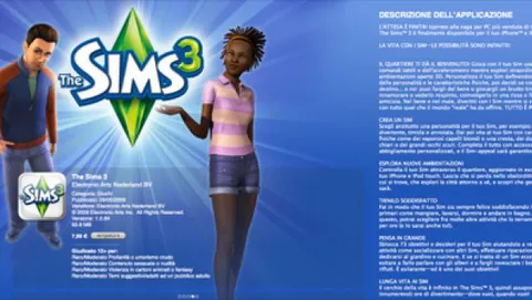 Disponibile The Sims 3 per iPhone ed iPodTouch