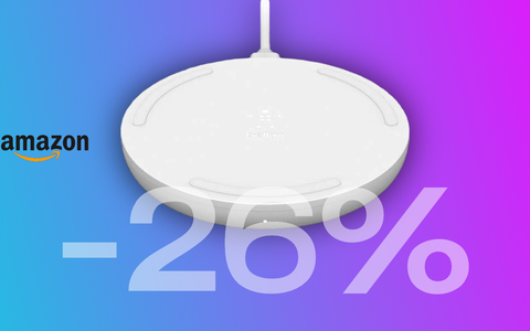 Belkin, l'amato tappetino BoostCharge per la ricarica wireless è in OFFERTA (-26%)