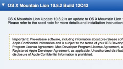 Quasi pronto OS X 10.8.2