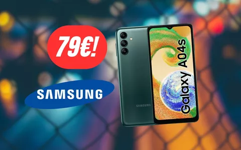 Samsung Galaxy A04s: il miglior entry Level sulla piazza costa meno di 80€ oggi