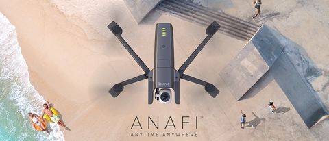Parrot ANAFI, drone pieghevole per riprese a 4K