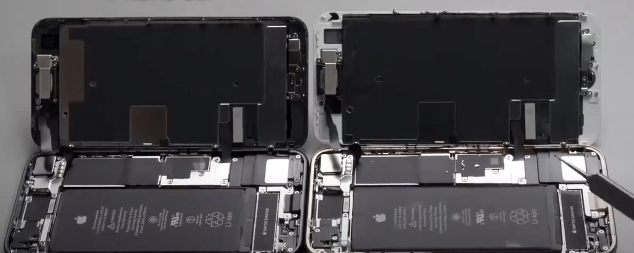 iPhone SE Smontato - Confronto con iPhone 8