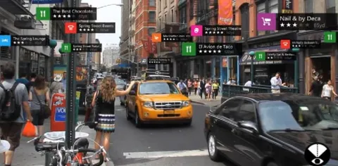 Nokia integra LiveSight in HERE Maps
