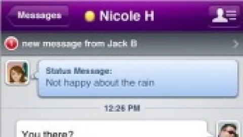 Rilasciato Yahoo Messenger per iPhone e iPod touch