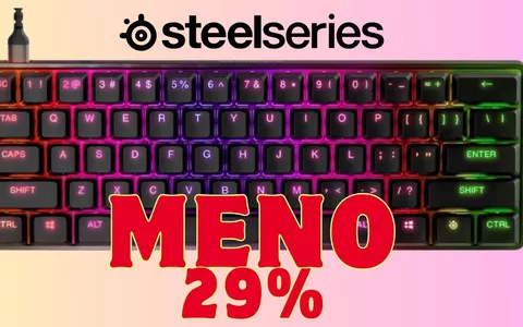 SteelSeries Apex 9 Mini, mini tastiera da gaming... mini è anche il prezzo!