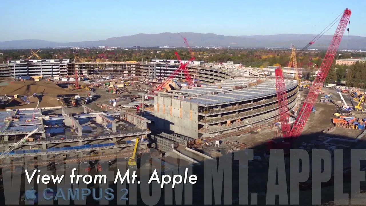 Apple Campus 2: December 2015 4K Update
