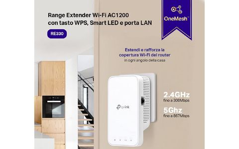 Ripetitore Wifi Wireless TP-Link RE330 ad un prezzo FOLLE su Amazon