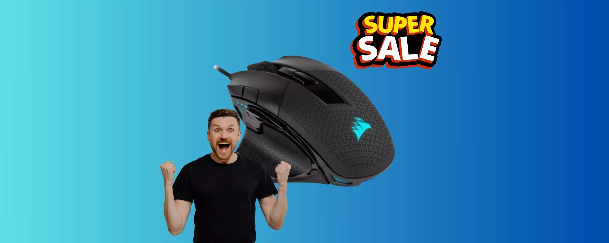 Mouse USB Corsair da Gaming: prezzo SHOCK!