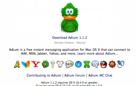 Adium 1.1.2