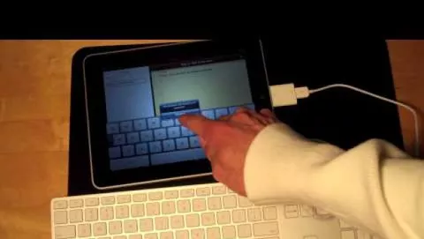 iPad: L'adattatore USB permette di collegare periferiche audio e tastiere
