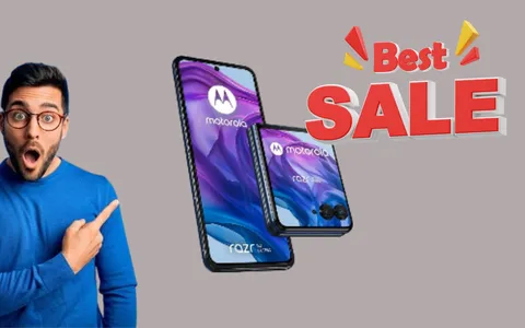 Motorola Razr 50 Ultra a 500€ in meno: lo sconto bomba è del -42%