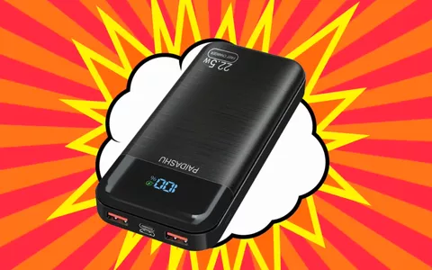 Power Bank con ricarica rapida a quasi metà prezzo: oggi lo paghi solo 12€