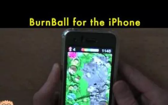 BurnBall per iPhone