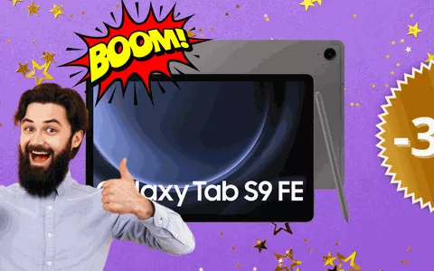 Samsung Galaxy Tab S9 FE a 394€: è il tablet Android da prendere oggi