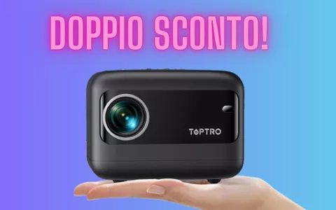 Doppia promozione sul Mini Proiettore portatile con messa a focus elettrico