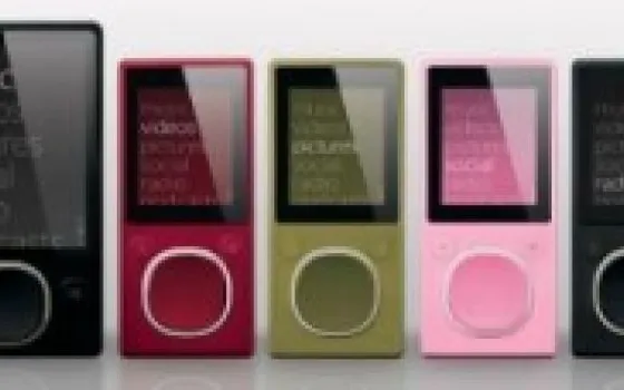 Microsoft annuncia nuovi Zune e brani senza DRM