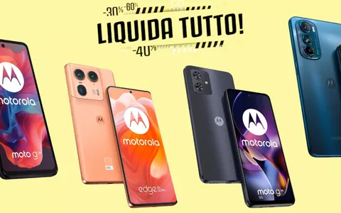 I migliori smartphone Motorola in svendita su Amazon: sconti fino al -41%