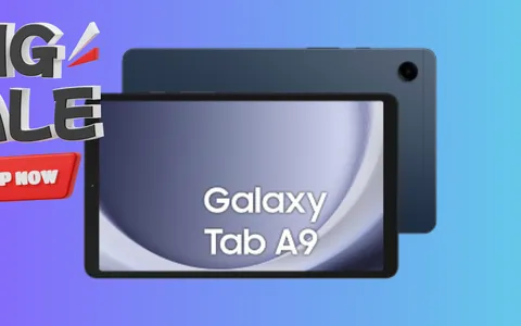 Samsung Galaxy Tab A9: con il maxi sconto del -37% lo paghi pochissimo