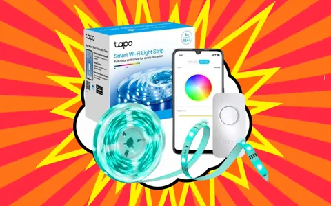 Illumina casa con la Striscia LED smart Tapo a quasi metà prezzo (tua a soli 16€)