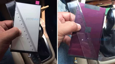 iPhone 6, le immagini del pannello di retroilluminazione LCD del modello da 5,5