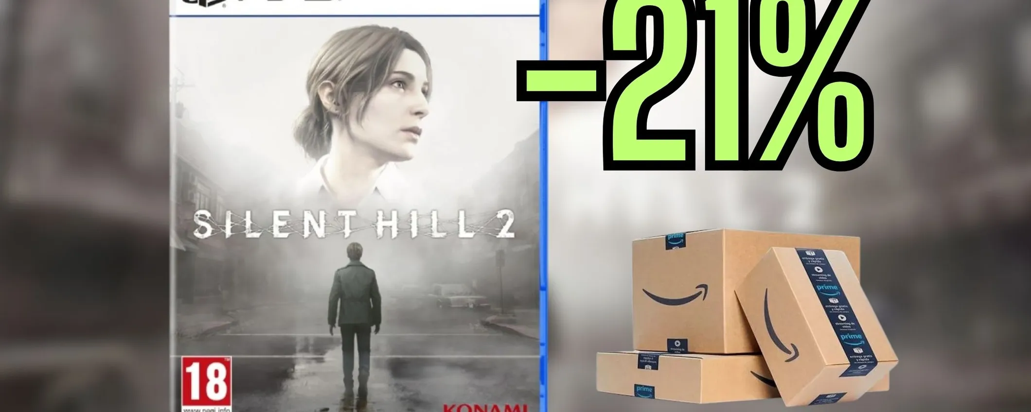 Silent Hill 2 per PS5 in offerta su Amazon: avventura horror (-21%)