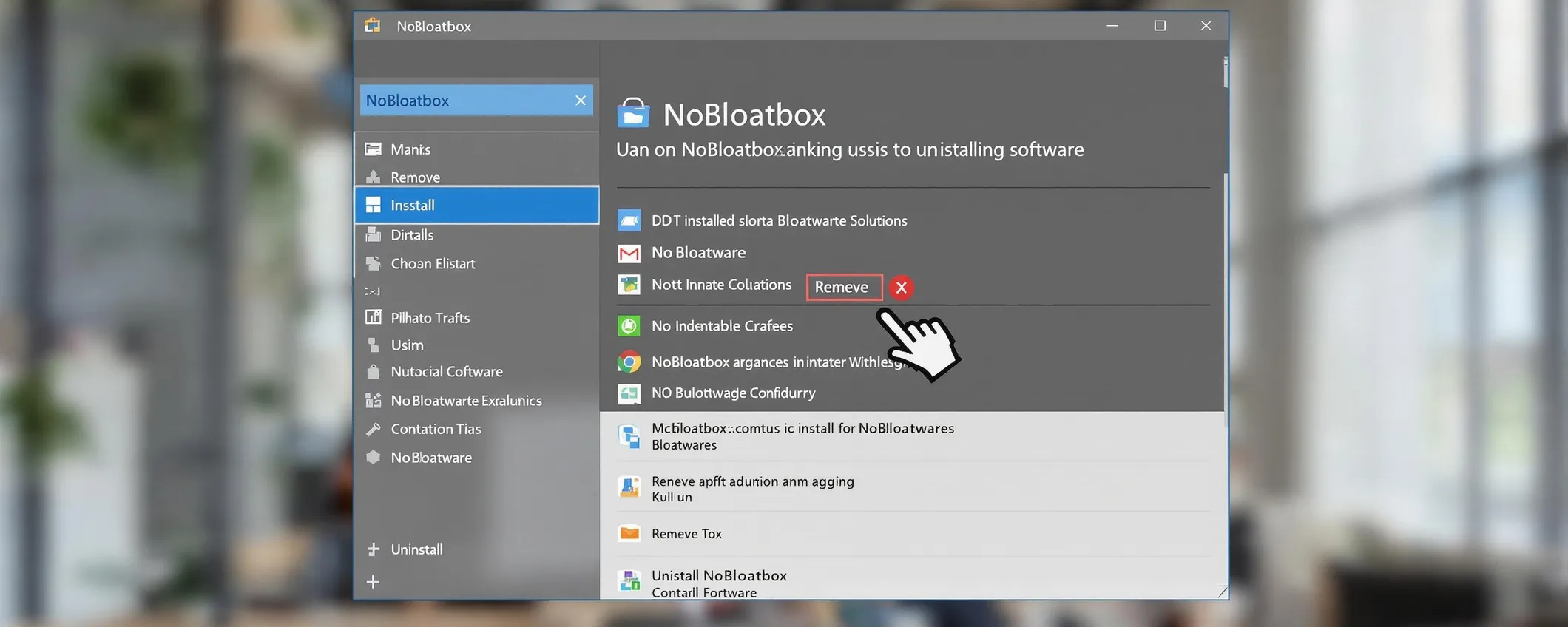 NoBloatbox: l'app gratuita per velocizzare Windows 11 eliminando il bloatware