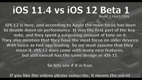 iOS 12 VS 11.4 (iPhone 5s)