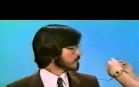 Steve Jobs e la sua prima apparizione in TV